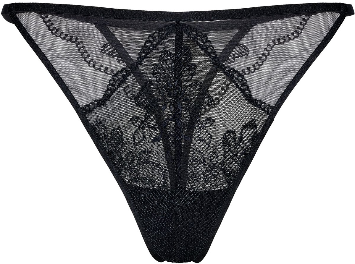 Esotiq Vera - String - Zwart - Maat XL