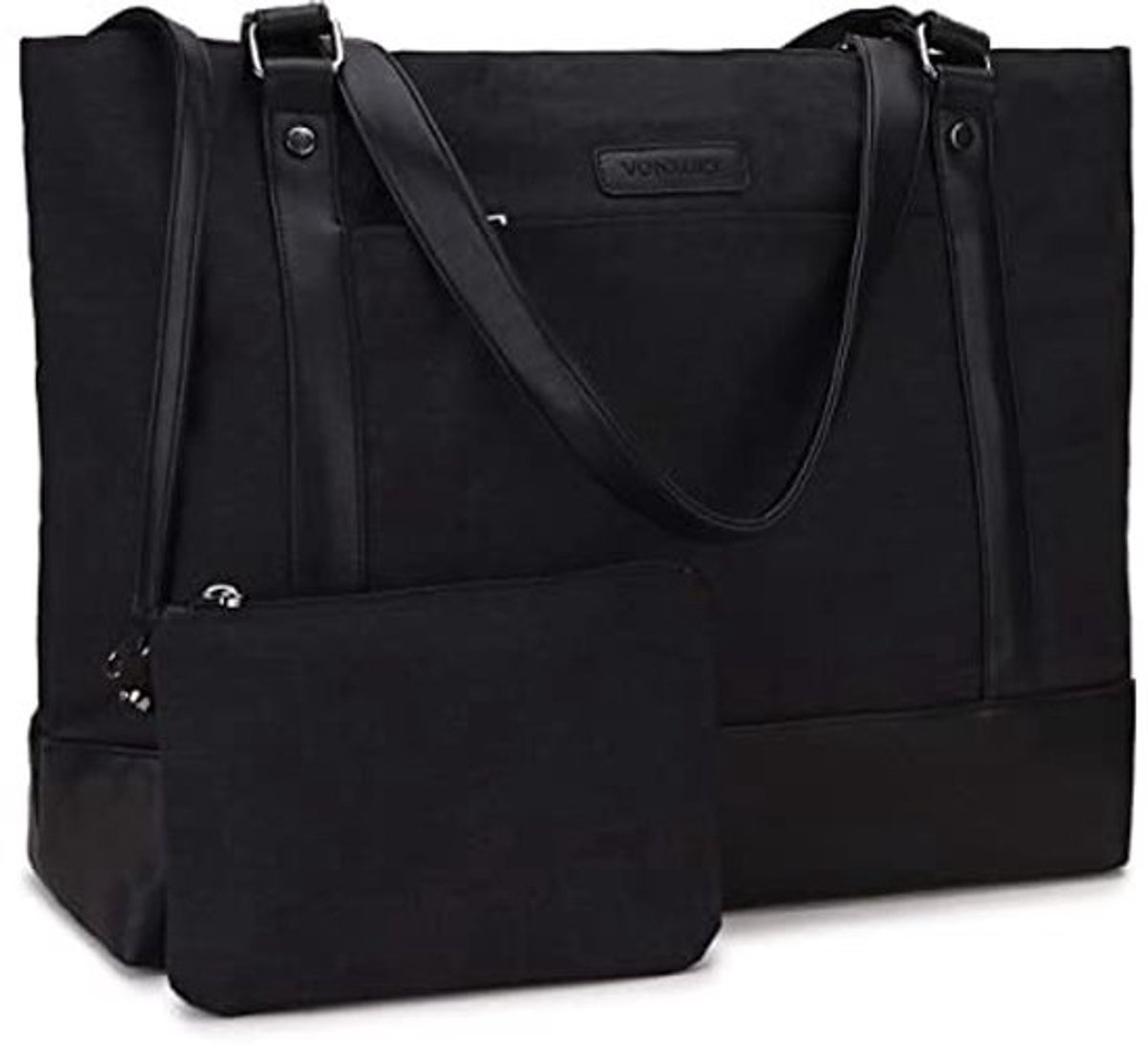 Laptopdraagtas voor vrouwen, 15,6 inch schoudertas en reistas