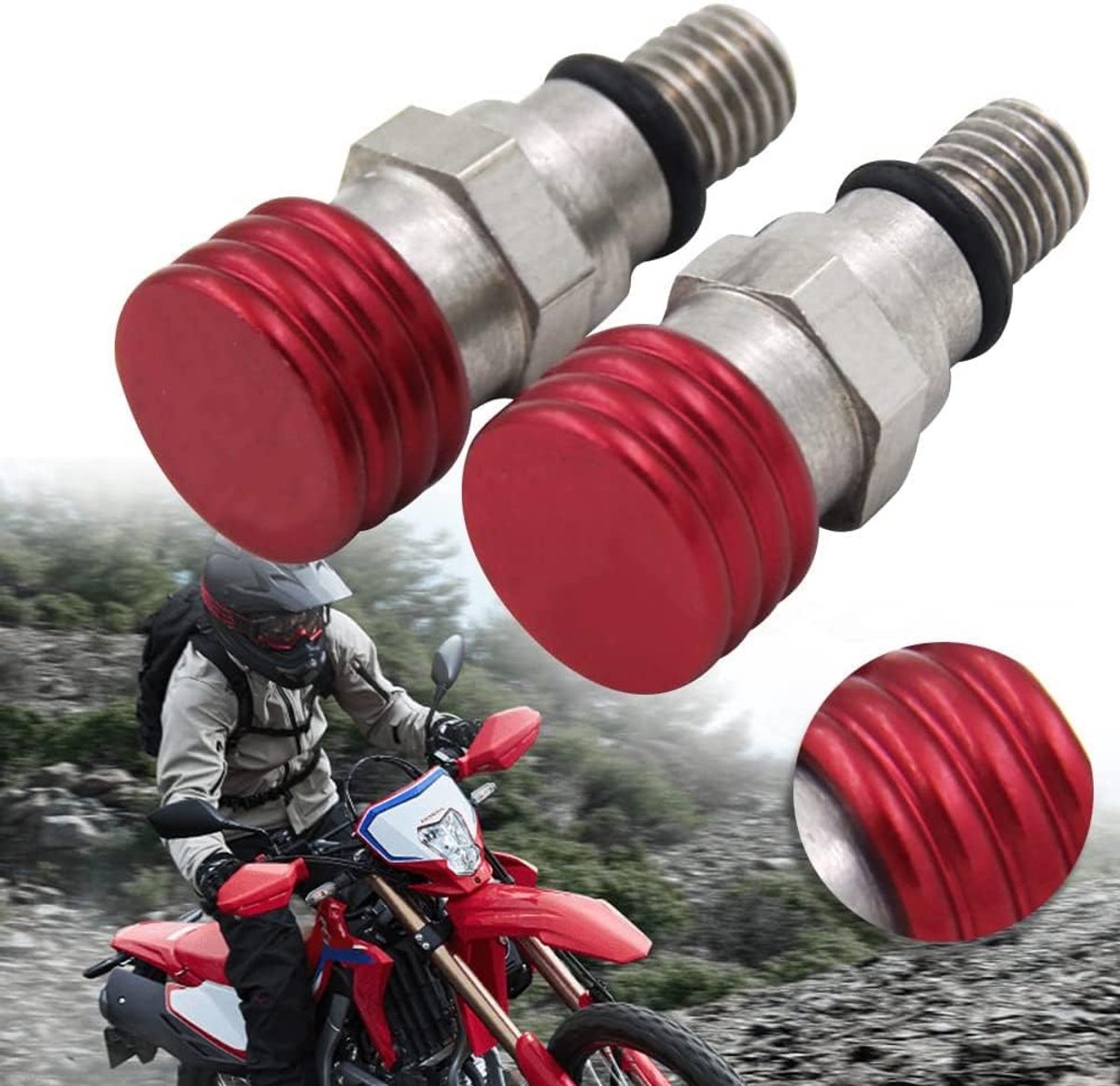 Drukontlasting M5 0,8 mm, voor Honda CR125 CR250 CRF250R CRF450R