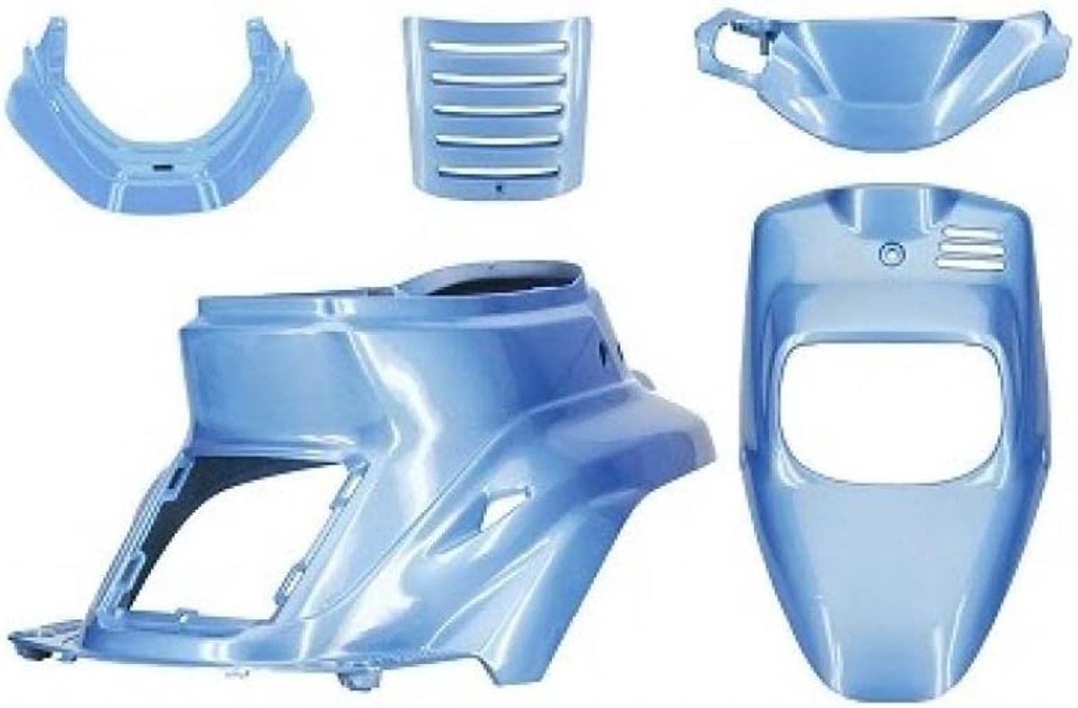 Tnt kuip kit voor mbk 50 spirit scooter 1990 tot 2003 hawaii blauw nieuw