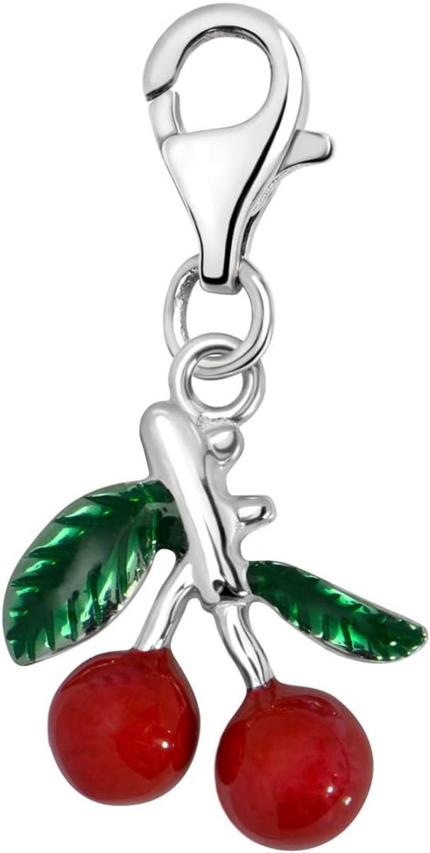 Verzilverd Fruit en Bessen Thema Charm Bedel Hangers voor Armbanden en Accessoires