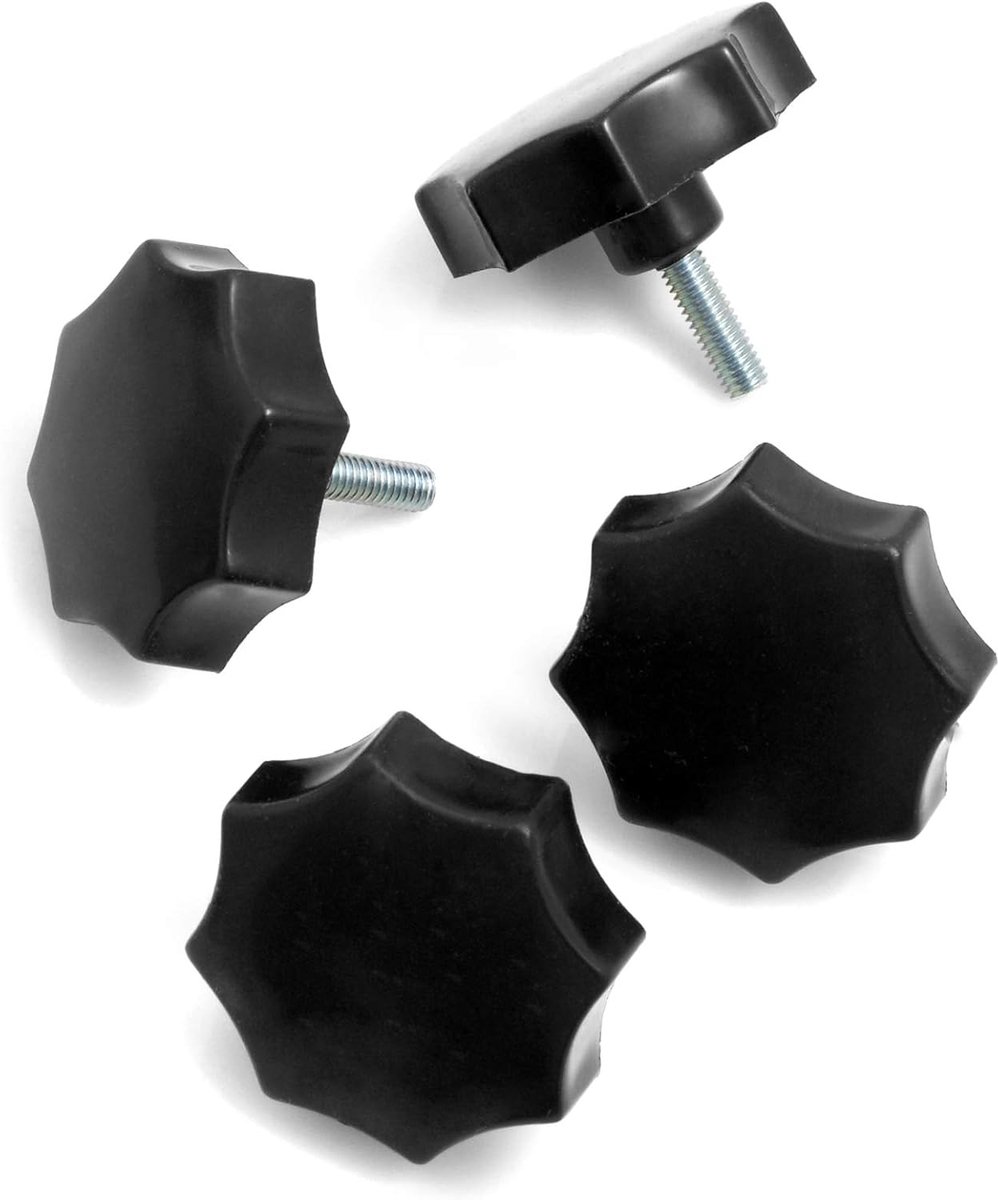 Set van 4 stergreep handwiel M8 x 20 mm Ø50
