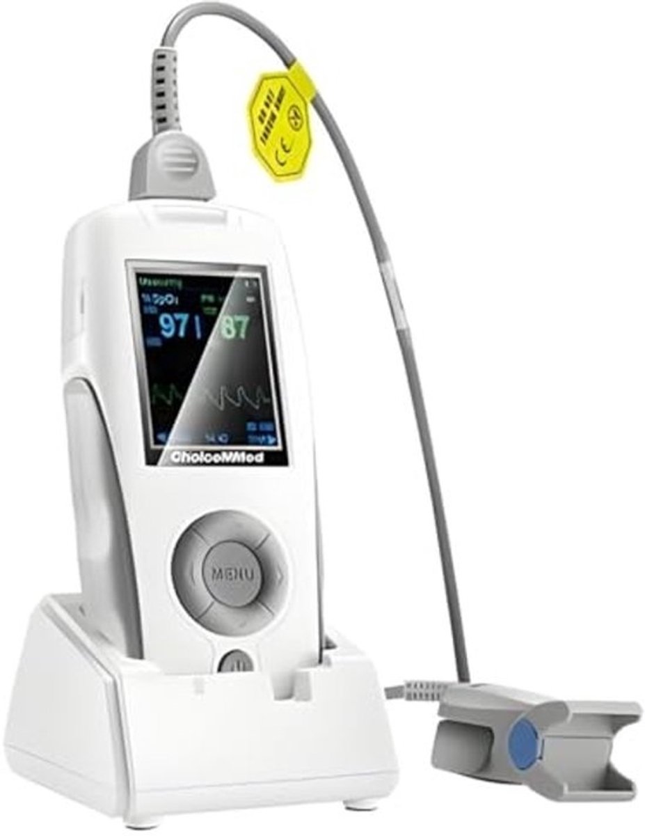 Draagbare vinger pulse oximeter voor volwassenen - Niet-invasieve zuurstofsaturatie- en hartslagmonitor