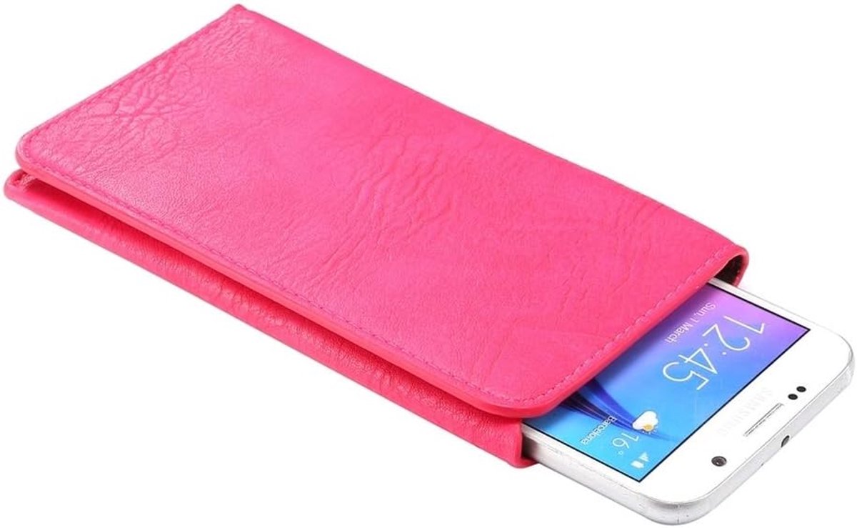 Hoes Premium PU Lederen Hoesje met Portemonnee & Kaartsleuven voor TECNO SPARK PLUS - Roze