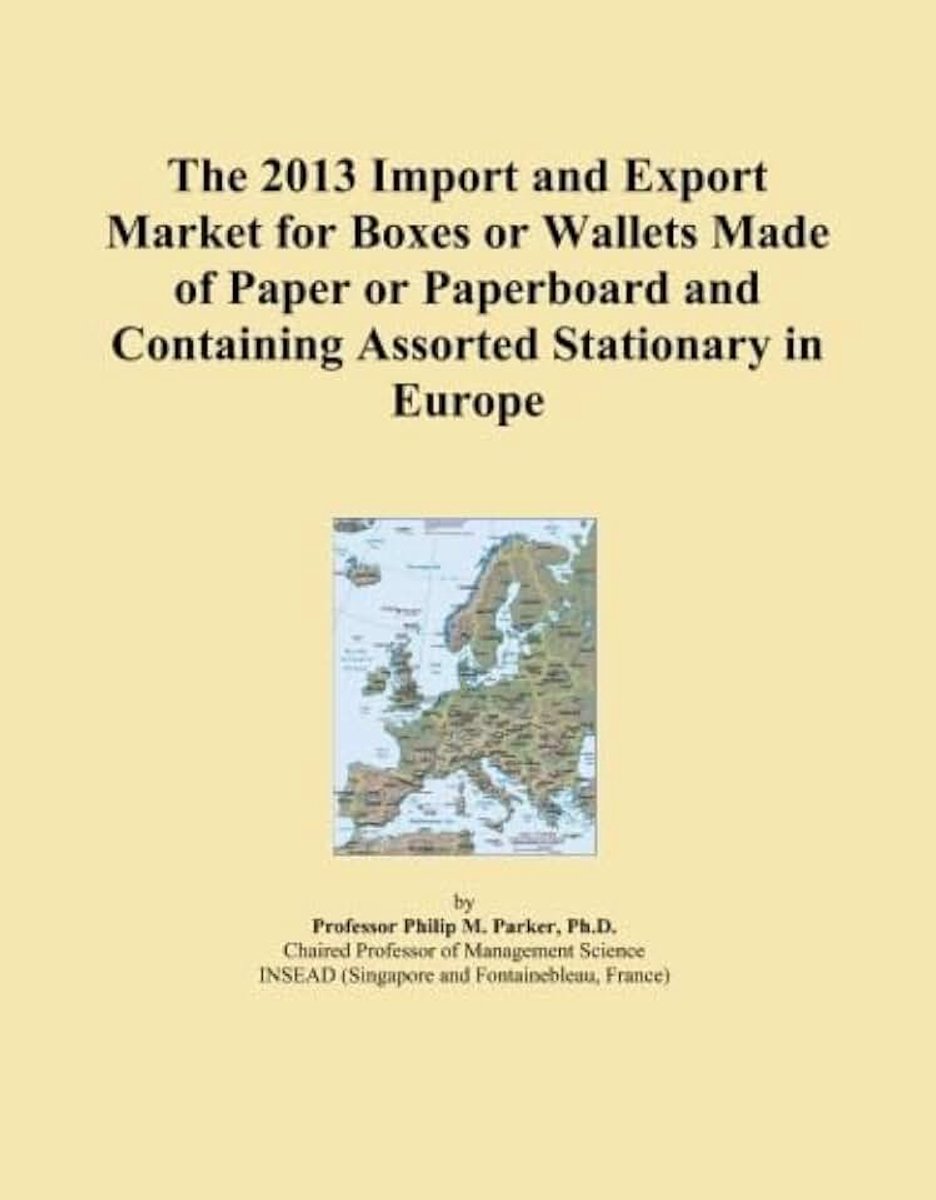 2013 Import and Export Market for Boxes or Wallets Made of Paper or Paperboard and Containing Assorted Stationary in Europe