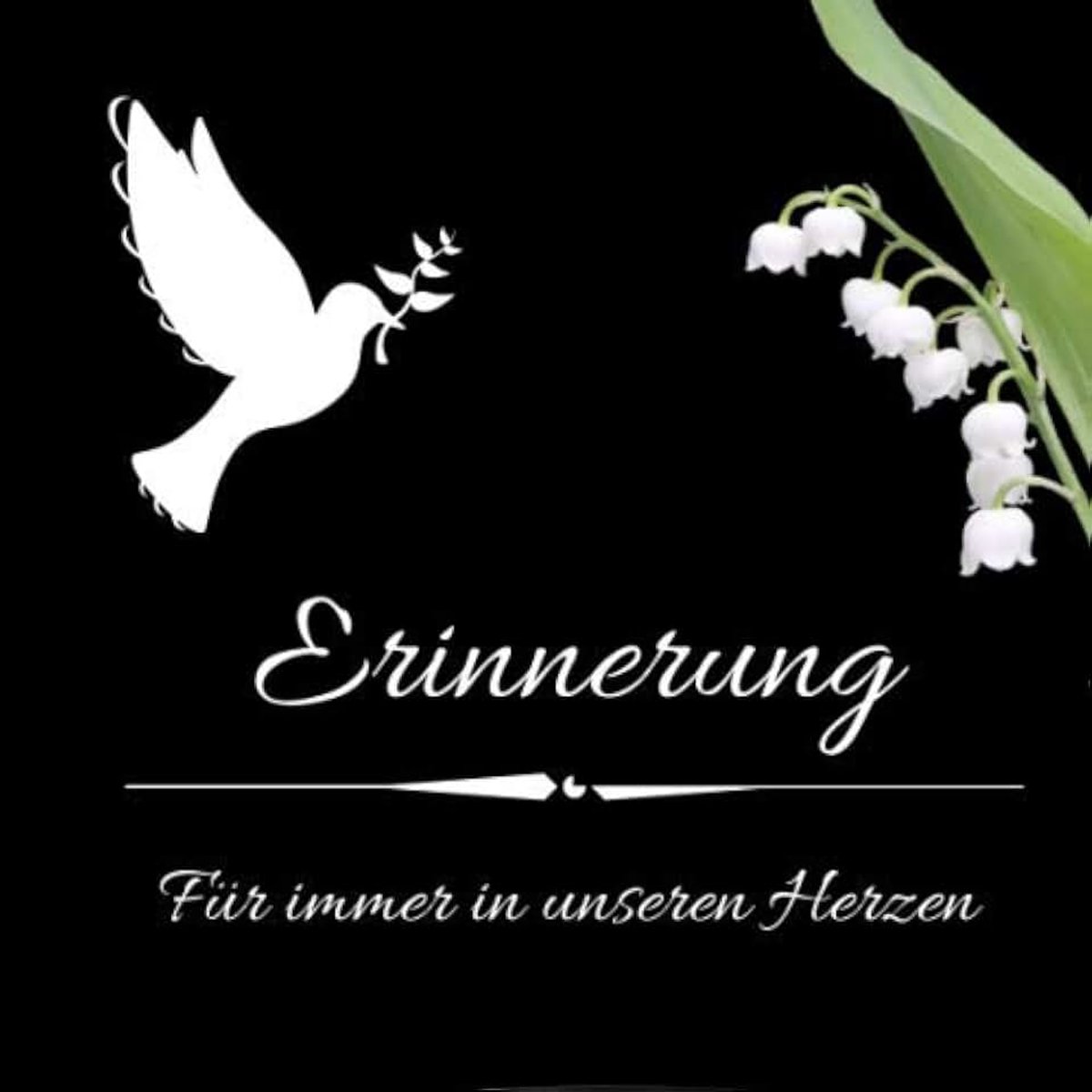 Erinnerung - Für immer in unseren Herzen: Broschüre, um der Familie und den Angehörigen sein Beileid auszusprechen. 100 Seiten, um Ihre Gefühle ... in diesen schwierigen Momenten zu begleiten.