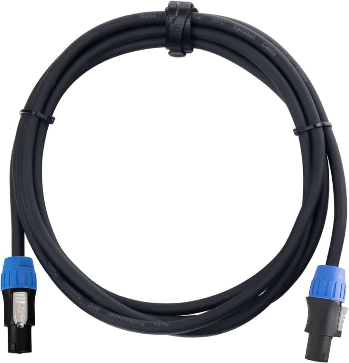 Pro-line BOXSP4-2.5 Luidsprekerkabel Speakon-compatibel 2, 5m | Stekker: 4-polig Speakon-compatibel, Draaddoorsnede: 4x 2, 5 mm², Lengte: 2, Mantelkleur: zwart, Zuurstofvrij koper