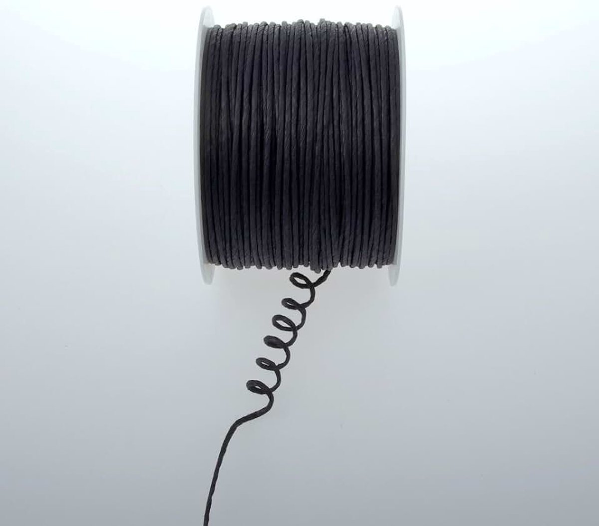 Papierdraad zwart - 2mm 100m - 601-31