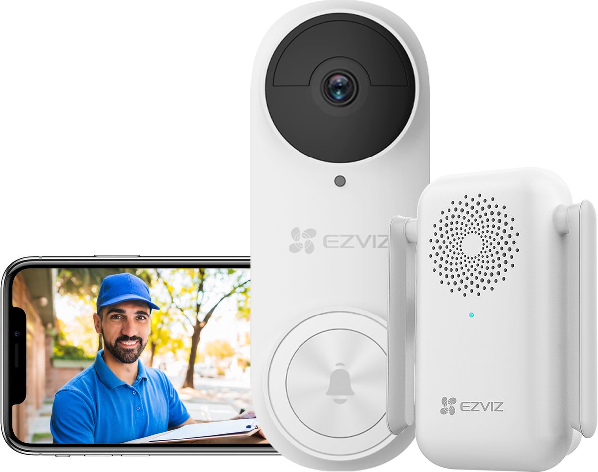Ezviz DB2 Pro 5MP Battery Doorbell - Ezviz - €53,01