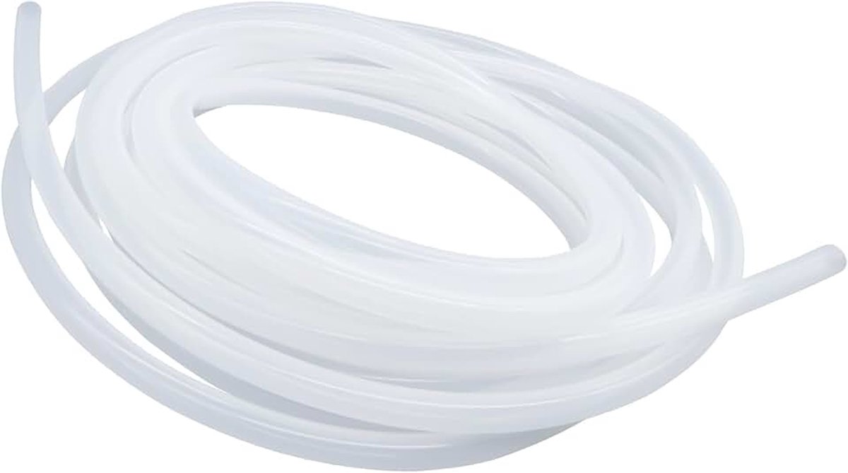 Transparante siliconen buis, voedselveilige slang, grootte 15,0 mm x 19,0 mm, lengte 4,5 m (14,8 ft), dikte 2,0 mm, flexibele rubberen siliconen slang voor lucht/waterleidingen