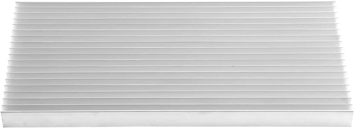 Koellichaam, 1pc Aluminium koellichaam 300x140x20mm Koellichaam voor krachtige LED-verlichting