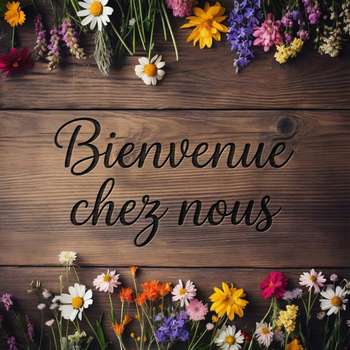 Chez Nous: Livre d'or original et élégant pour gîte, hôtel, restaurant, maison et chambre d'hotes, location saisonnière, chalet montagne... Guest book avec 108 pages personnalisabl