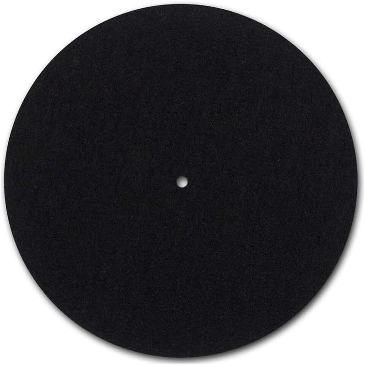 Vilt draaitafel schotel mat lp slip mat audiofiel 3 mm dikke slipmat voor LP vinyl plaat (zwart)