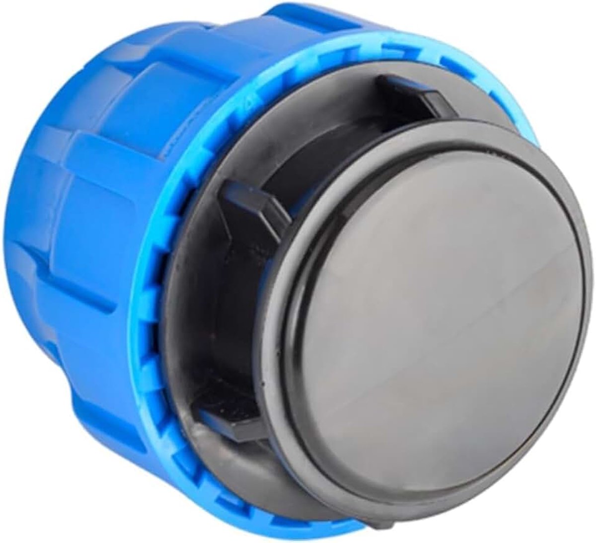 Eindstop van polyethyleen, sluiting voor irrigatie- en waterbuizen, fitting PE, hoge sterkte (1 stuk, 25 mm)