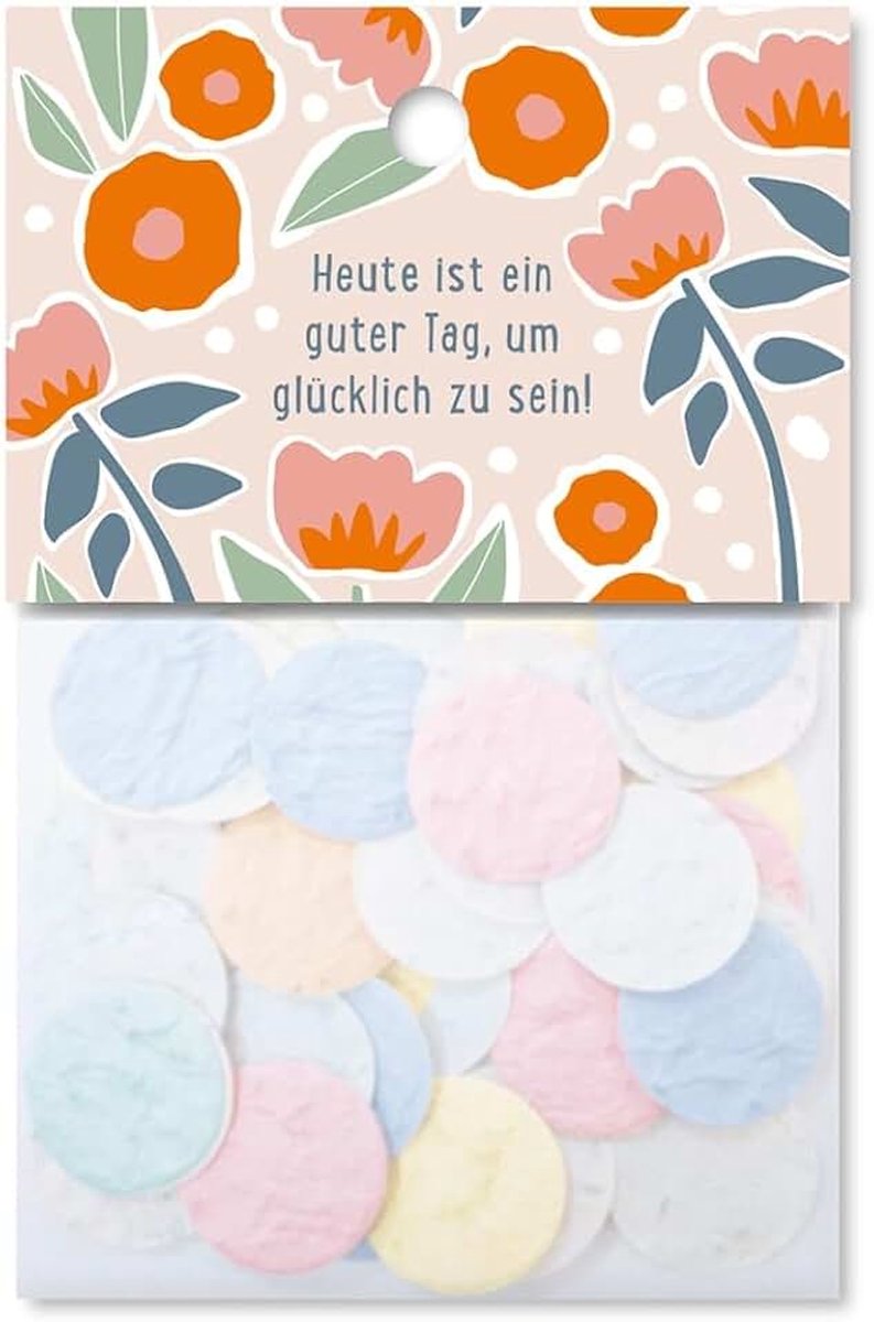 Grafik Workshop bloemconfetti | Vandaag is een goede dag