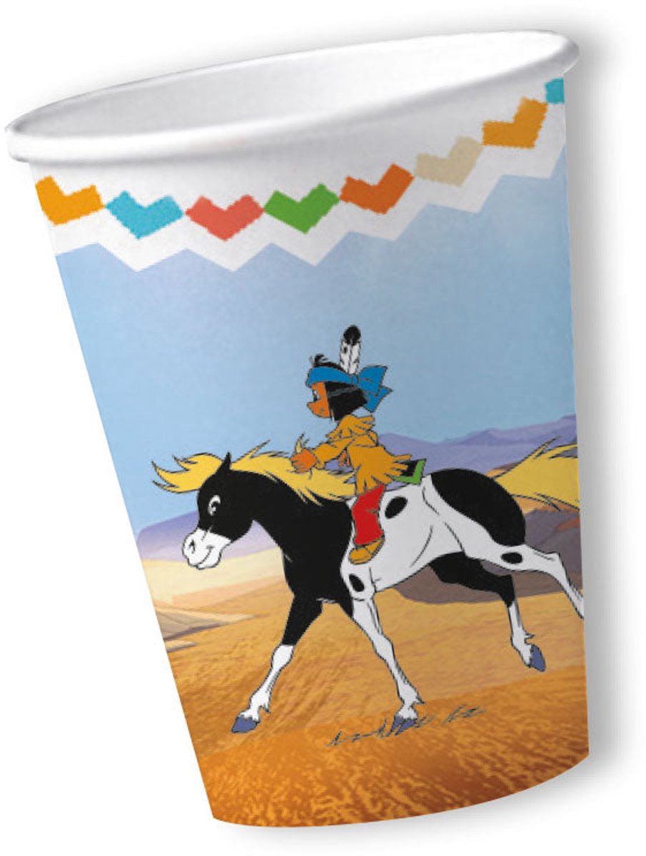 8 Yakari feestbekers 200ml