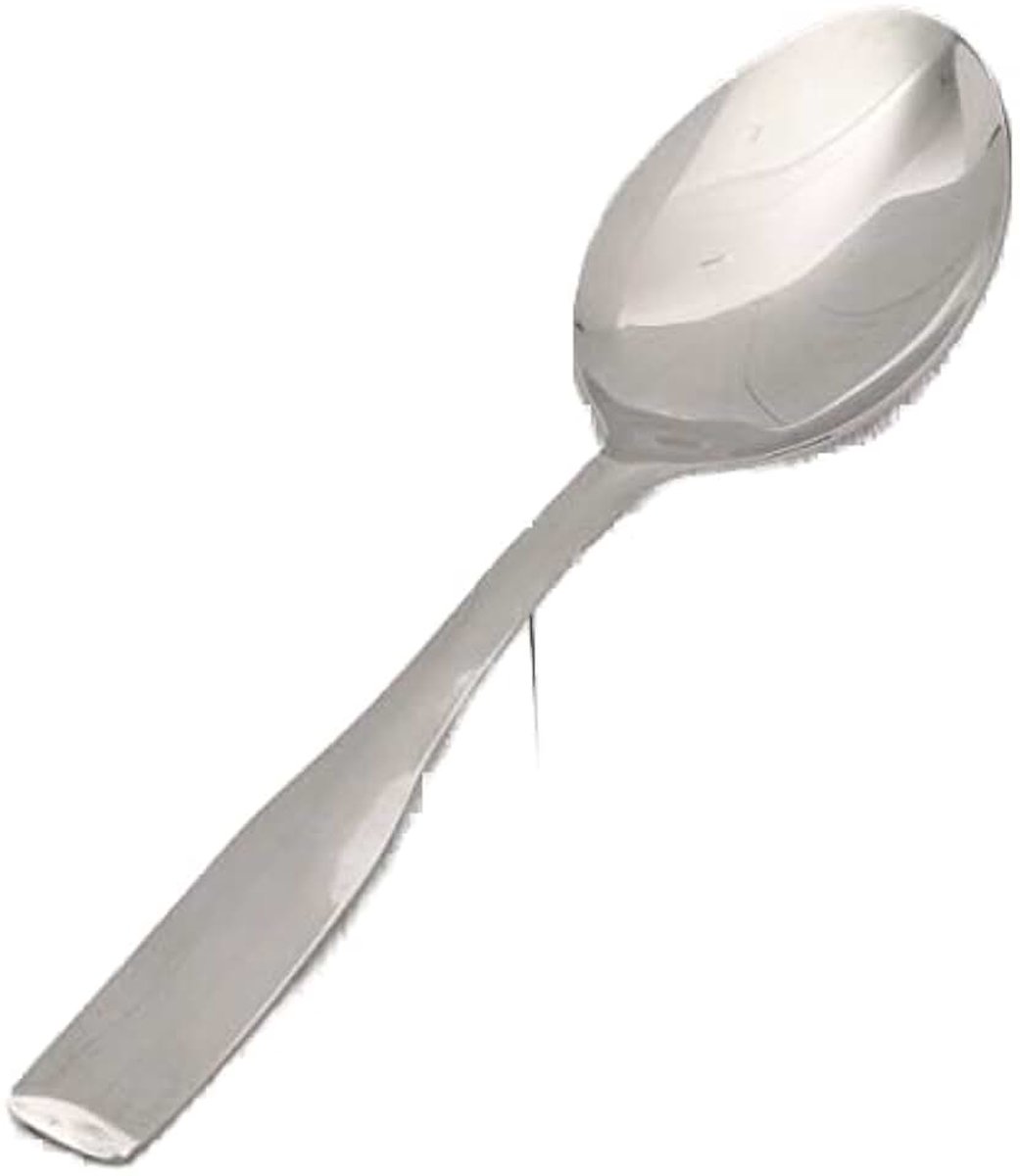 Fine Quality Glister Dune Serving Spoon - Silver Act # 631 | Curtain-Act-631