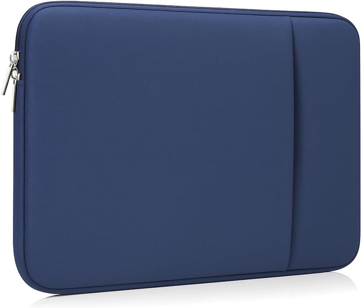 Beschermhoes voor MacBook Neo/Air/Pro 13" (A18 Pro Chip, 2026) A3404 met 2 zakken - Indigo
