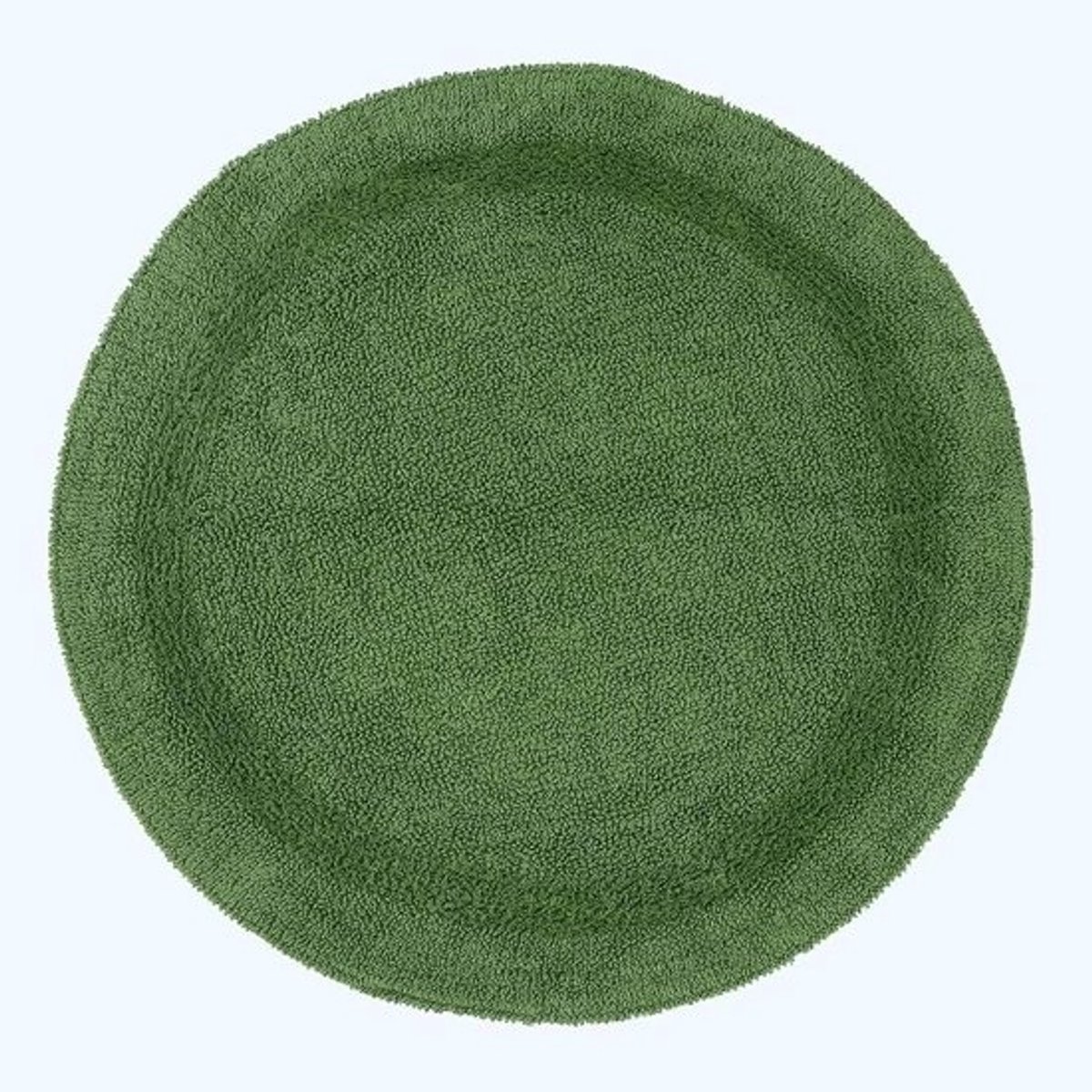 Ronde badkamermat 80 cm - Luxe 1600gsm 100% katoen, Antislip en Wasbaar, Ultra Zacht en Sneldrogend