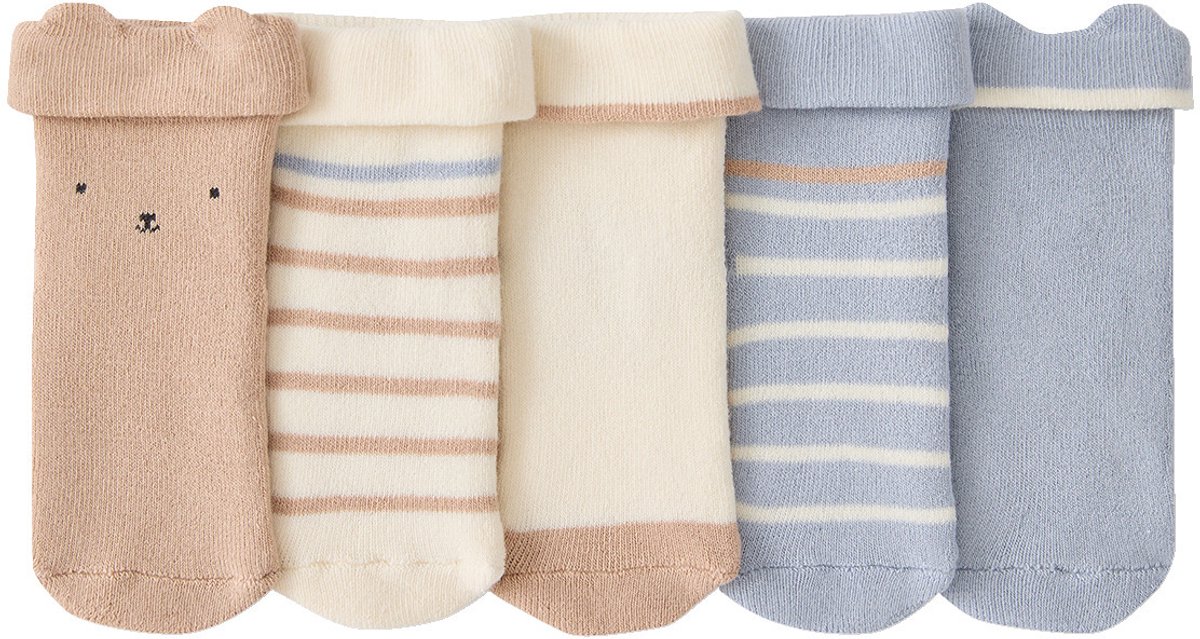 Vertbaudet Set van 5 babysokjes jongen