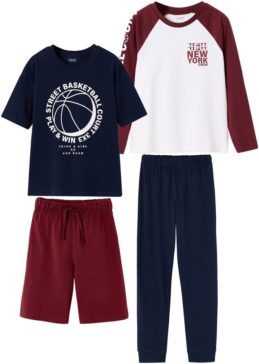 Jonen Set van 2 pyjama's voor jongens