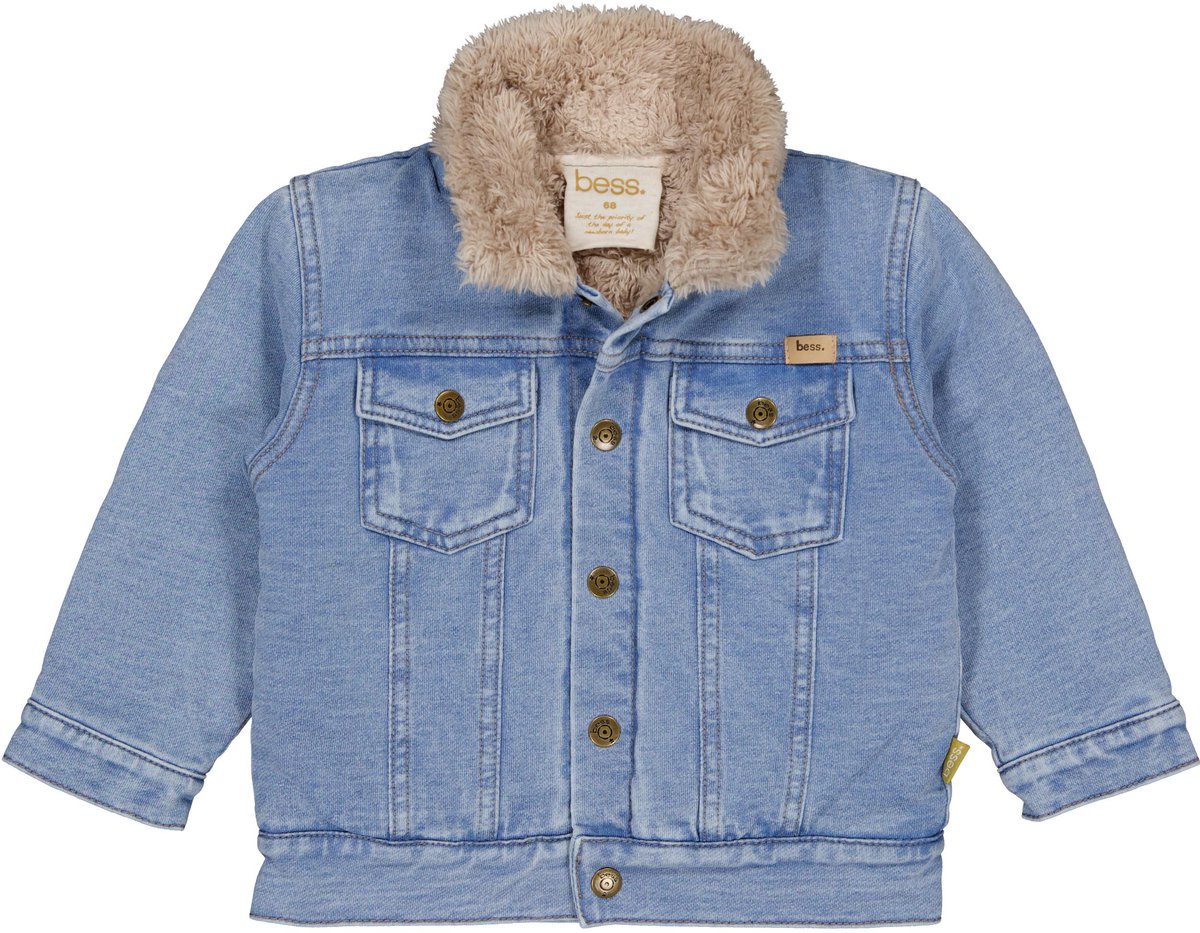 B.E.S.S Jas Anco Bleu Denim maat 62