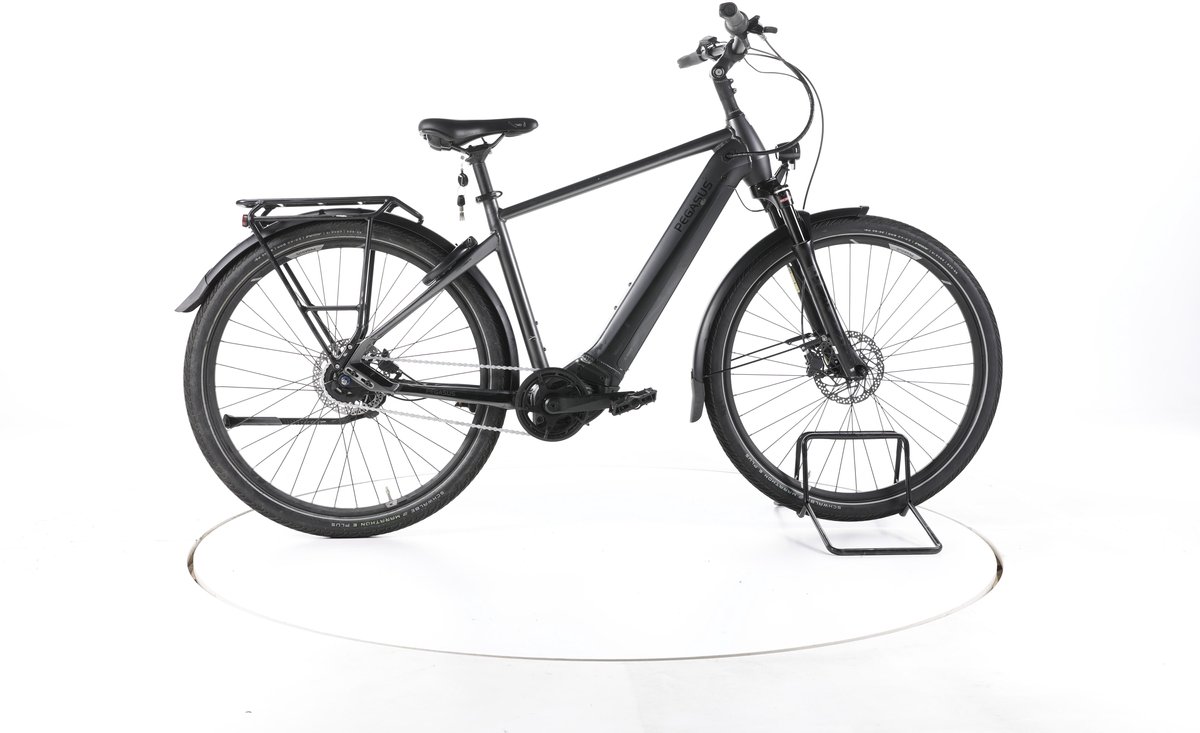Pegasus Premio EVO 5F Belt Elektrische citybike Bosch Accu 625Wh 28" 2023 zwart