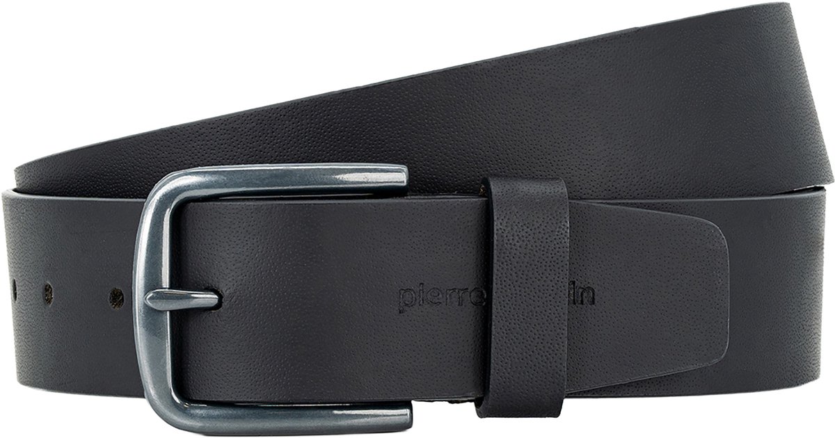 PIERRE CARDIN leren heren riem - zwart