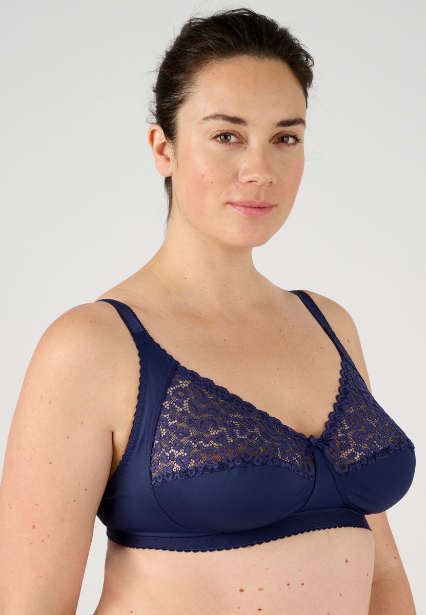 Damart Beugelloze beha, zeer goede ondersteuning - Dames - Blauw - 125