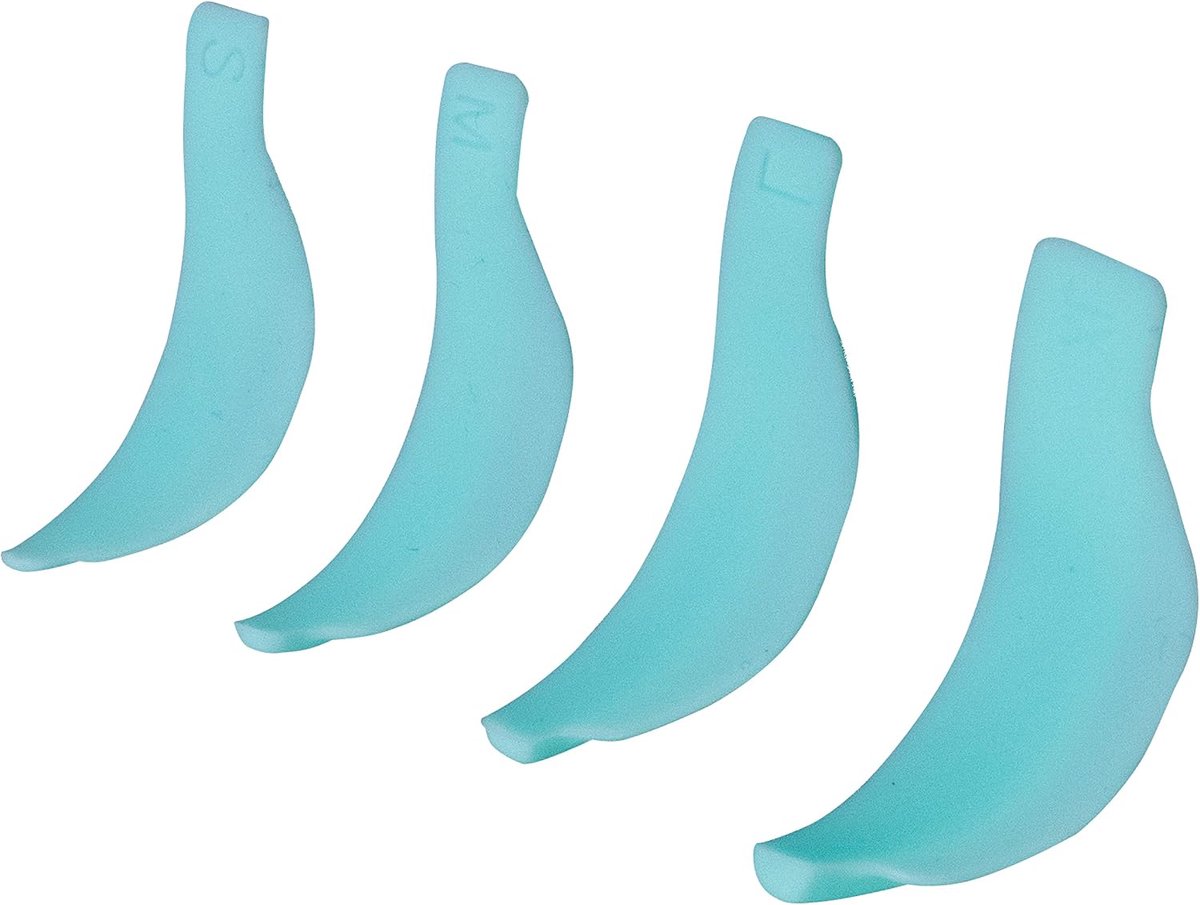Zelfklevende siliconen pads - oogpads zonder lijm voor wimperlifting, herbruikbaar voor maximaal 100 toepassingen - in 4 verschillende maten, van extreem zacht silicone