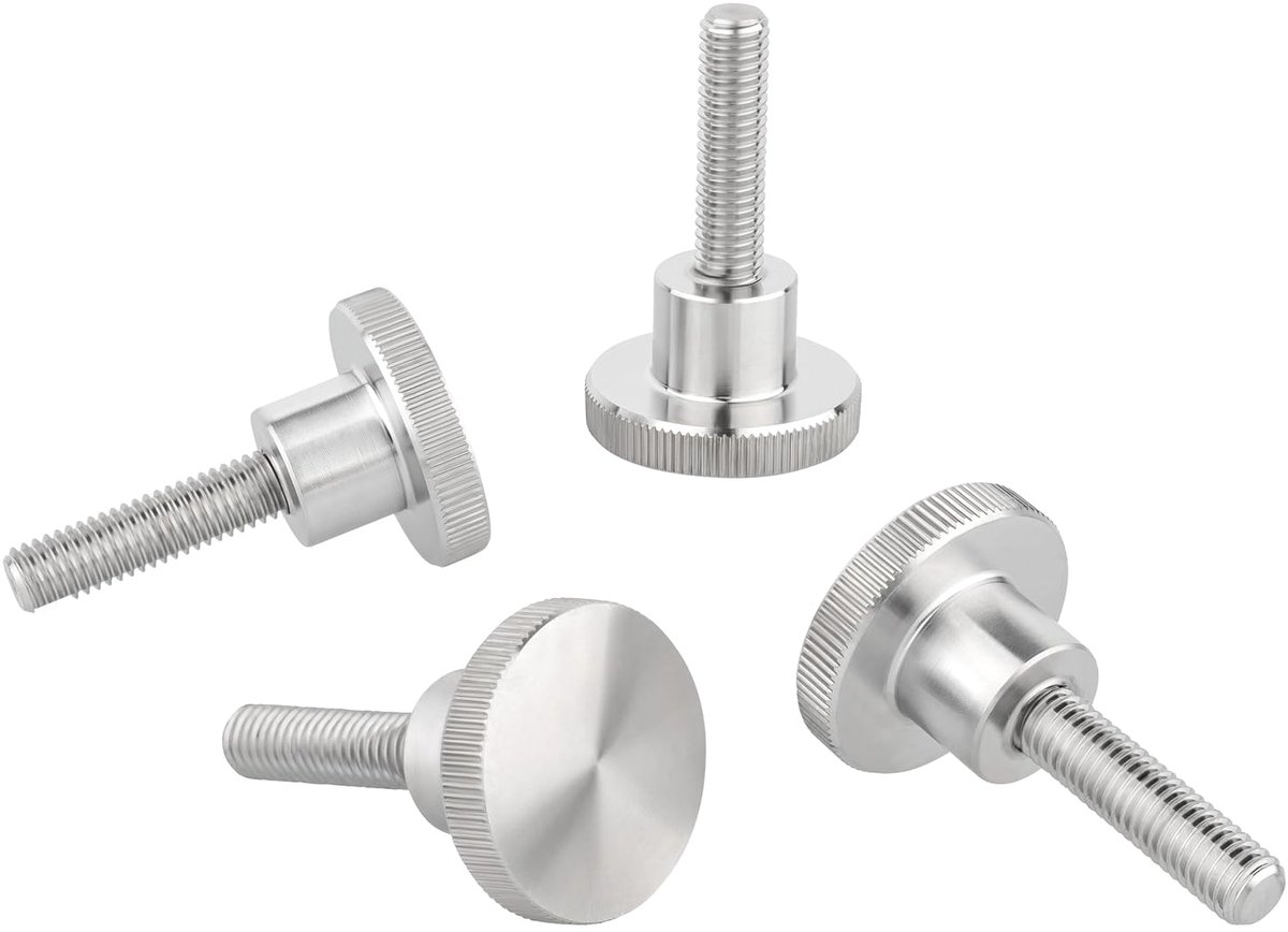 Kartelschroef DIN 464 | schroefdraad: M5x8 mm | roestvrij staal | 4 stuks