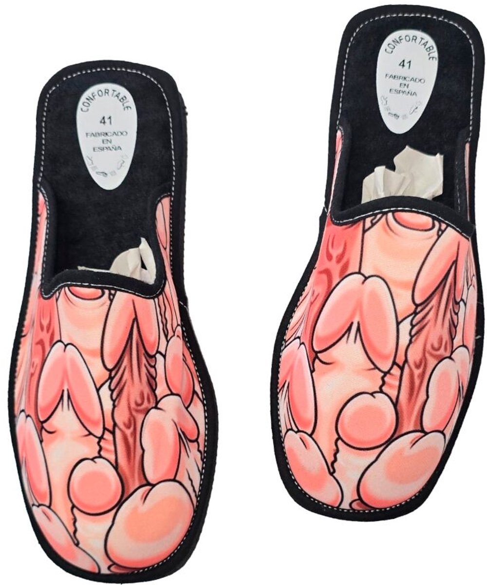 Penis Design Pantoffels
