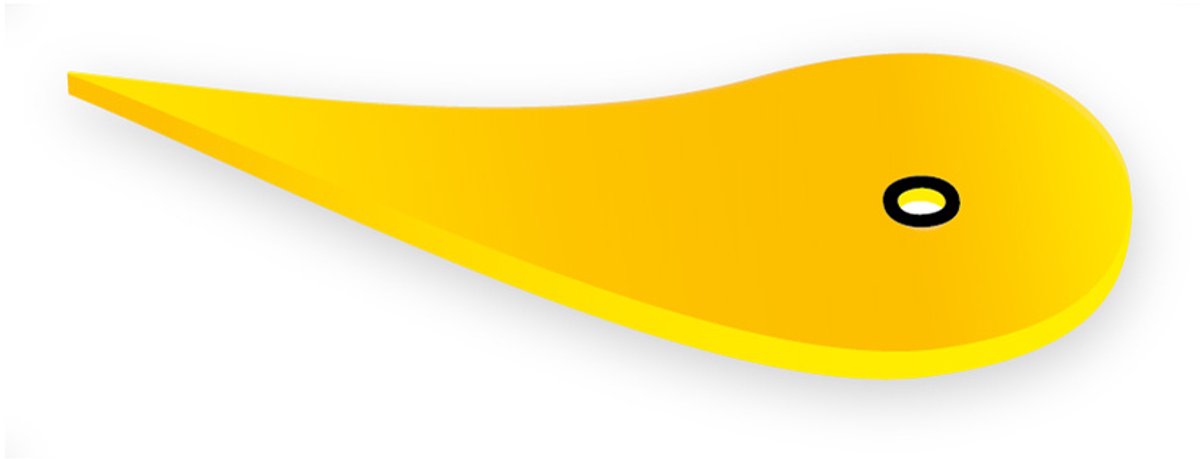 Cazador-del-sol Zonnevanger Blad – Tuindecoratie voor Buiten - Geel