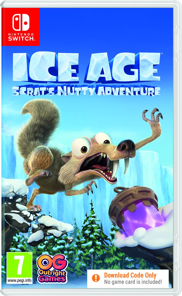 Ice Age: Scrat's Nutty Adventure - Nintendo Switch (Code in a Box)