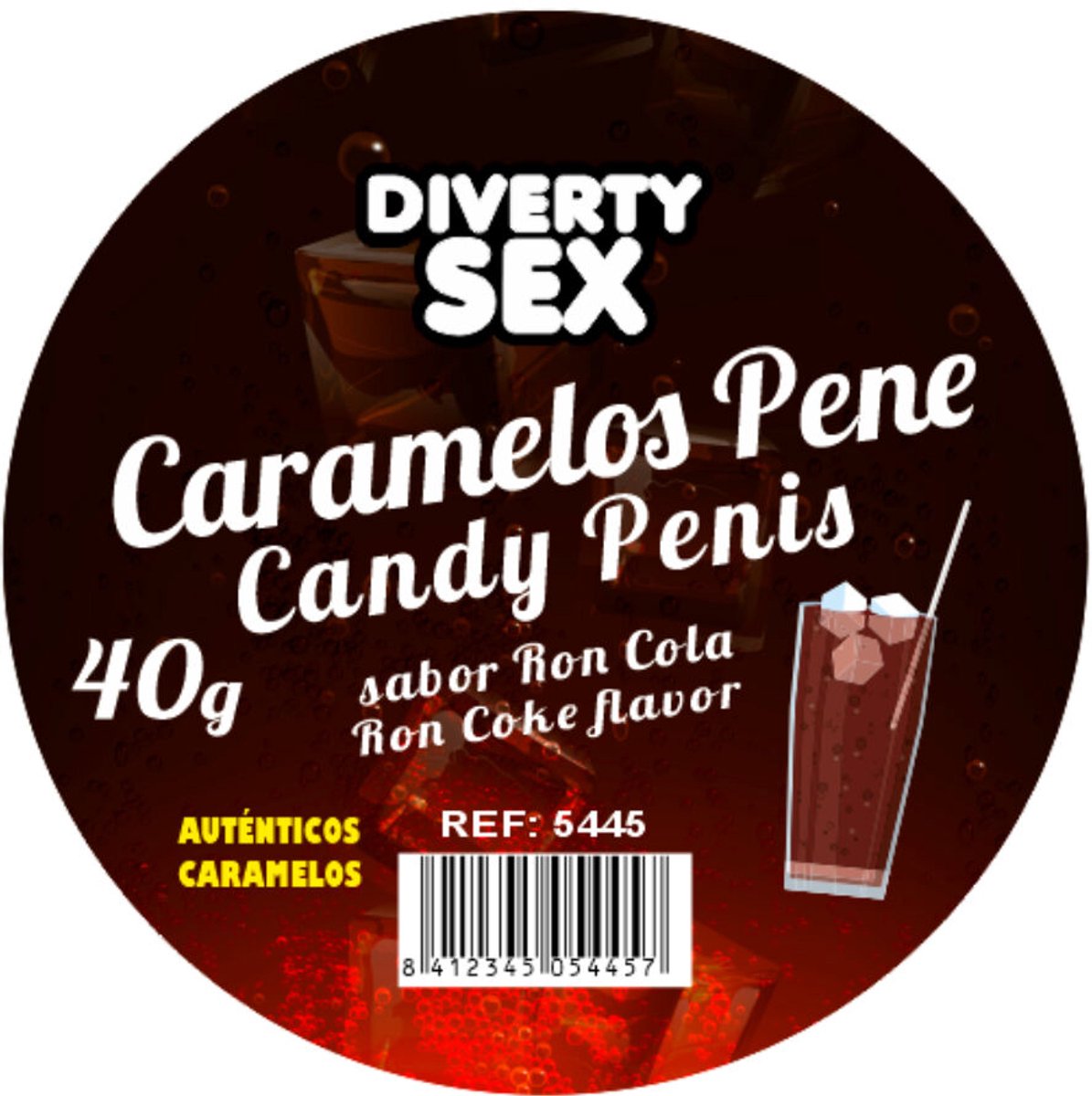 Penis Snoepjes met Rum Cola Smaak