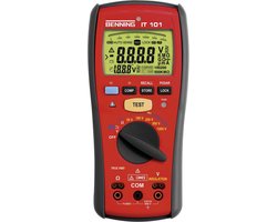 Benning IT 101 Isolatiemeter 50 V, 100 V, 250 V, 500 V, 1000 V 20 GΩ