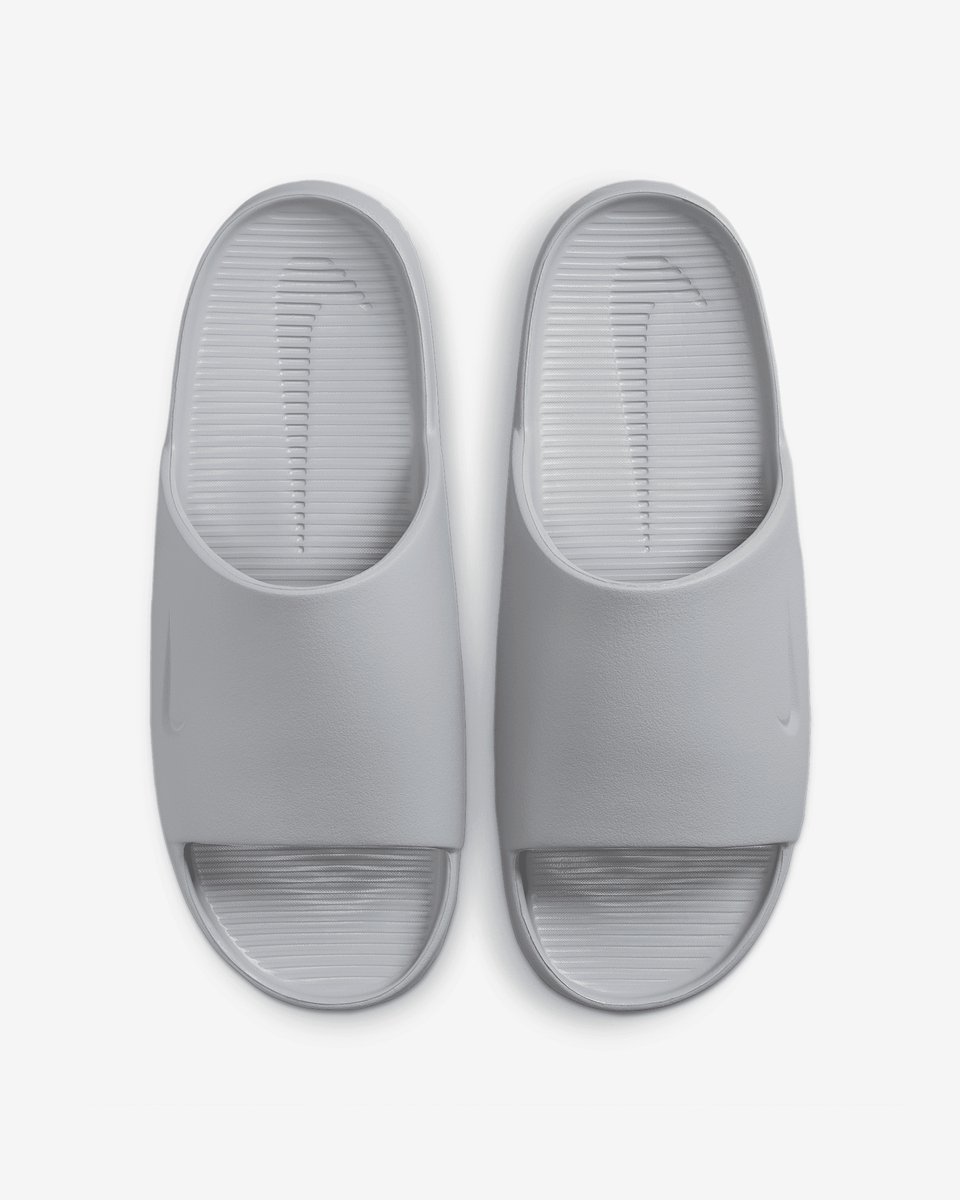 Nike Calm Badslippers – Wolf /Photon Dust/Wolf Calm Lifestyle Heren Badslippers Grijs