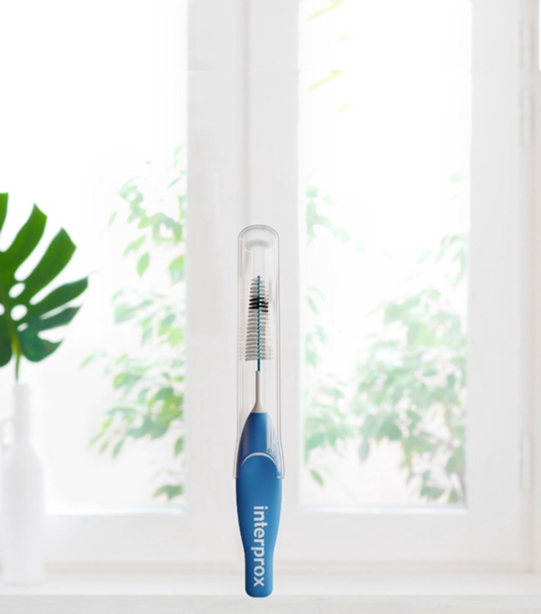 Dentaid 202212 - Interprox - interdentale borstels - 100 doos - (Conical Blauw 1.7)