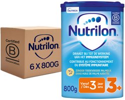 Nutrilon 3+ Groeimelk - Peuter melkpoeder vanaf 3 jaar - Voor gezonde groei - 6 - 6 stuks