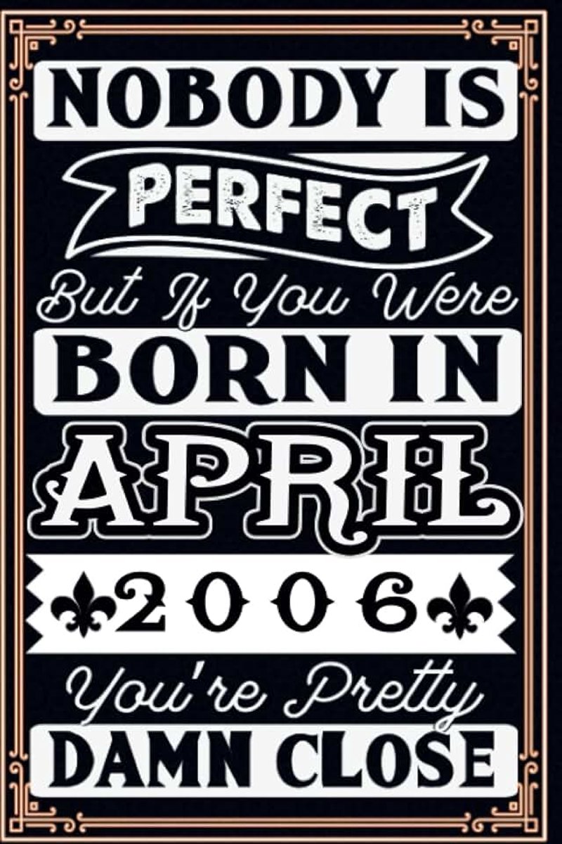 Born in April 2006: 17 th April birthday gifts | Motivational quotes | Happy Birthday | April Birthdays| ... book| personalized birthday gifts for Lovers