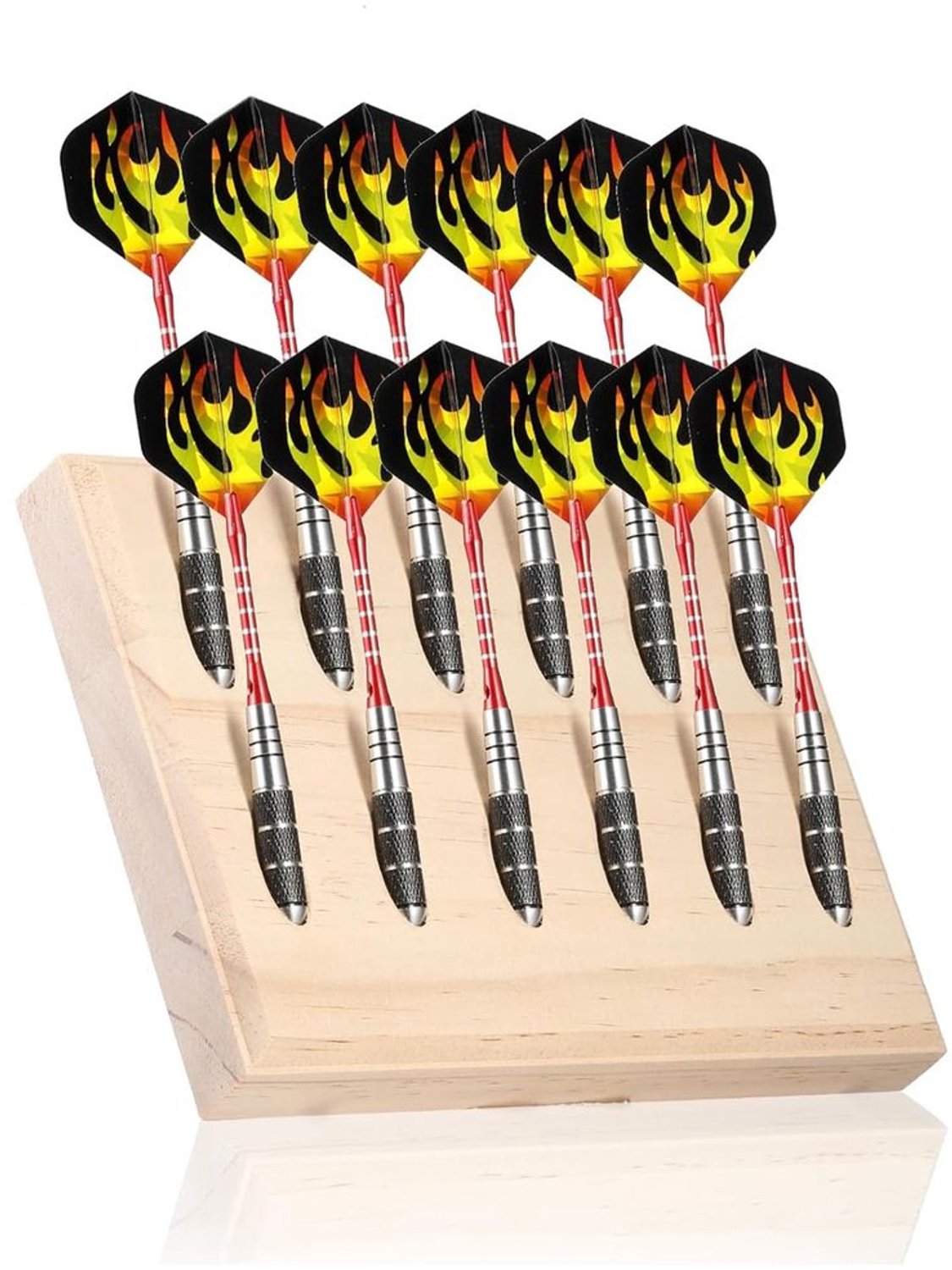 Houten Dart Houder voor 24 Dart Flights