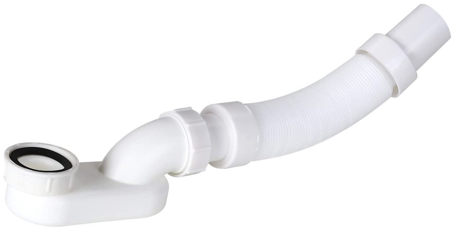 Flexibele Vrijstaande Afvoer Set voor Badkamer, 1 1/2 Inch Diameter