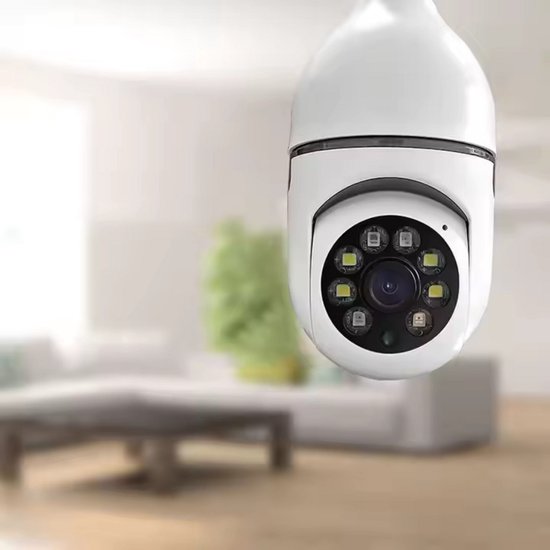 Wifi-beveiligingscamera binnen - Draaibaar - Persoonsvolging - Nachtzicht - Alarm - Jortan Tech — afbeelding 3