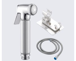 Bidet Handdoucheset - Bidet Handdouche - Douchekoppen - Bidet Sproeier uit - Bidet Sproeier - Toilet Bidet - Handdouche Voor In De WC - Bidetkraan - Bidet - Handdouche - Inclusief 1.5M slang