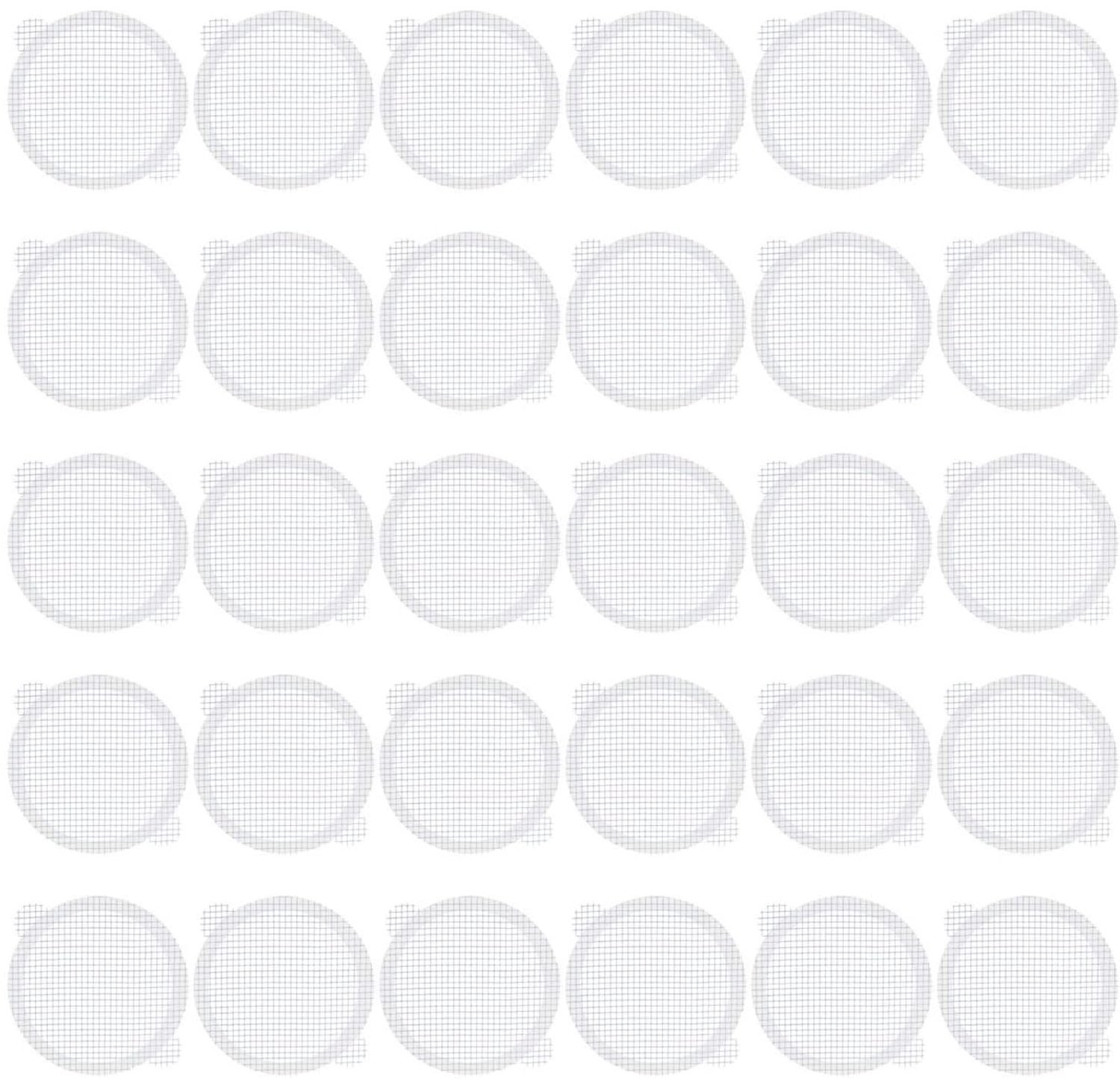 30 Stuks Wegwerp Haargreppende Stickers voor Douches