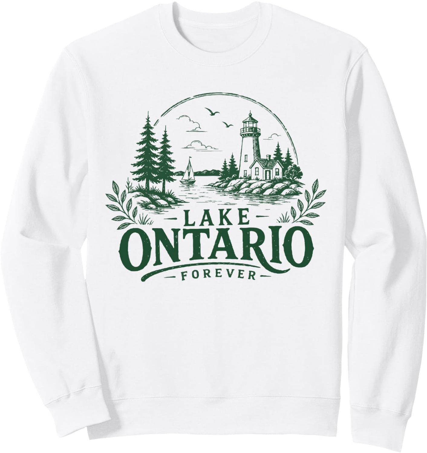 Sweatshirt Grote Meren in vintage stijl