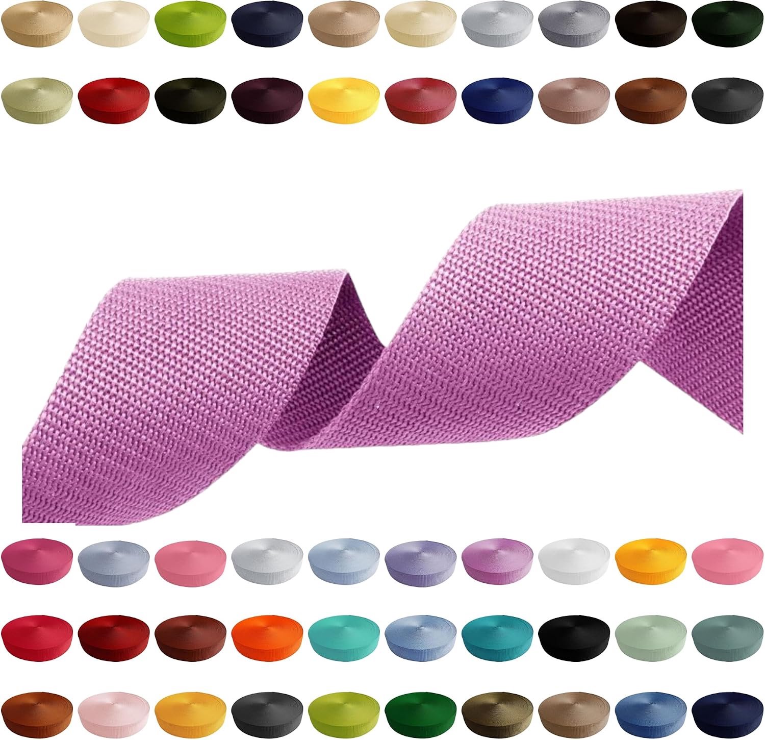 2m 5m 10m 50m, 50 kleuren, breedte 20mm, 5 meter