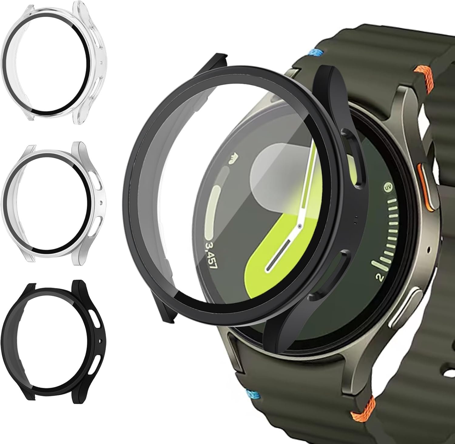 3x Schermfolie voor Samsung Galaxy Watch 7, 40 mm