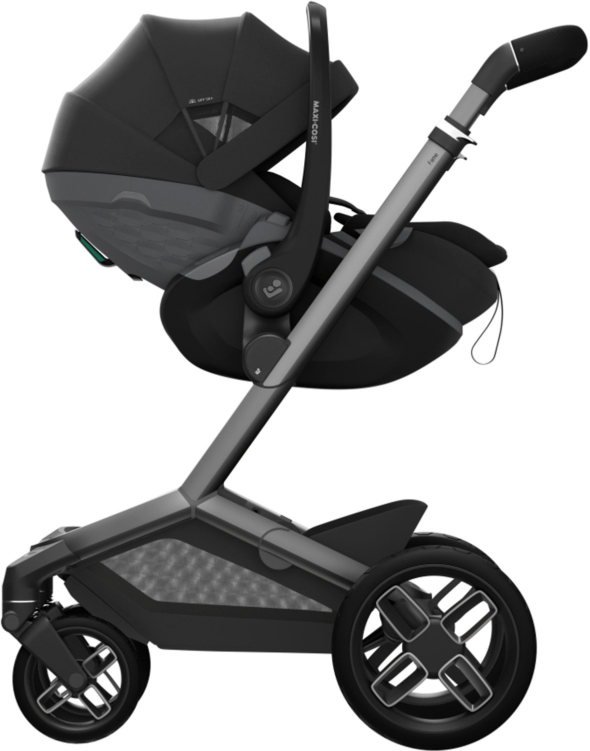 Maxi-Cosi Pebble Slide Pro - Autostoeltje met SLIDETECH®2 - 3,9 kg Lichtgewicht - Onyx Black – foto 5