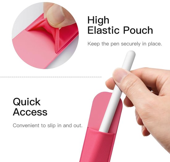 Elastische Pencil Holder Sticker voor Stylus Pencils — afbeelding 4
